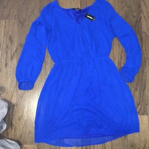 Express Blue Dress